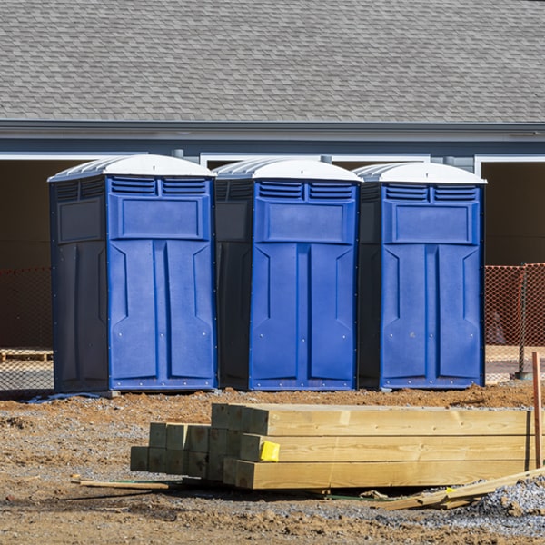 can i customize the exterior of the portable restrooms with my event logo or branding in Hendrix OK